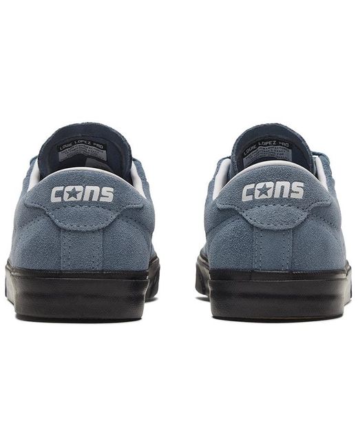 Converse Blue Louie Lopez Pro Low 'Mono Classic Suede for men