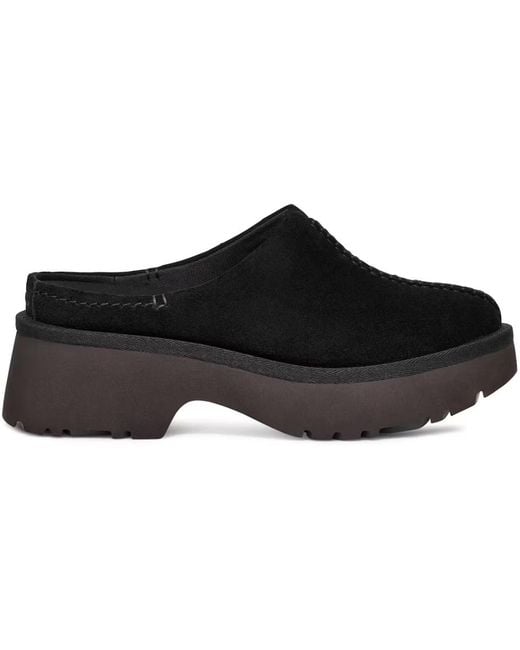 Ugg Black New Heights Clog
