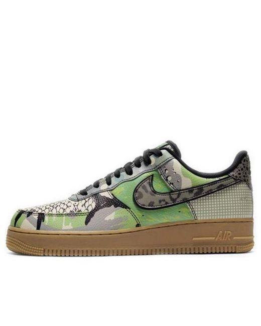 Nike Green Air Force 1 Low Qs 'Chicago' for men