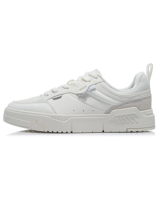 Li-ning White Ace Low 'Snow' for men
