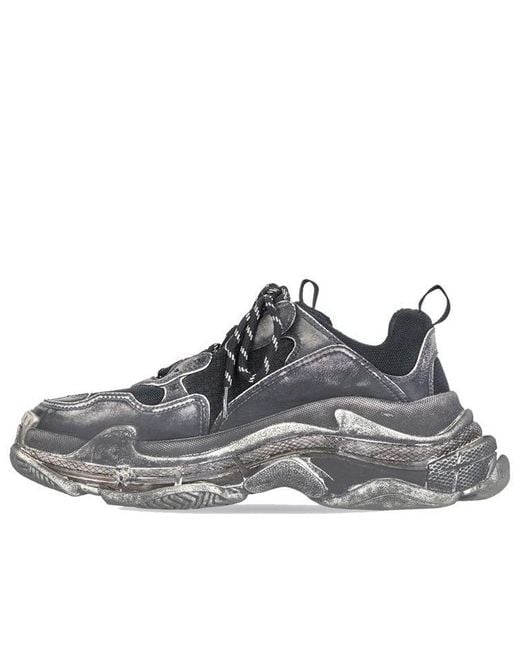 Balenciaga Gray (Wmns) Triple S Sneaker 'Faded'