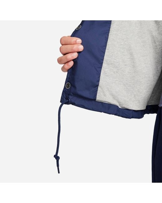 Nike Blue Club Coach Jacket for men