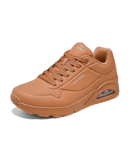 Skechers Brown Uno for men