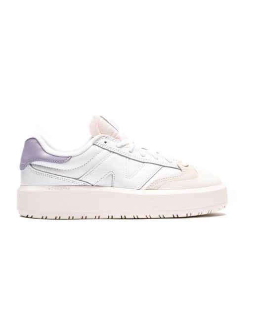 New Balance White Ct302Sl Shoes for men
