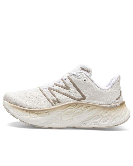 New Balance White (Wmns) Fresh Foam X More V4 Metallic'