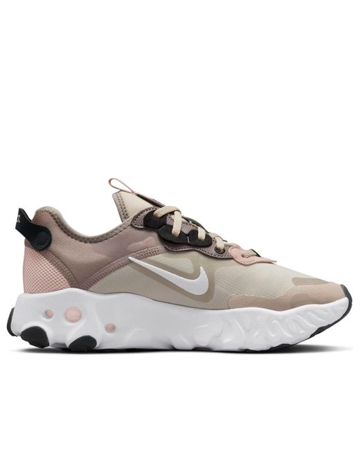 Nike White (Wmns) React Art3Mis Moon Fossil'