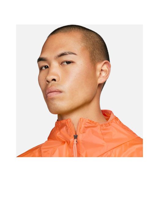 Nike Orange Acg Cinder Cone Windproof Jacket for men