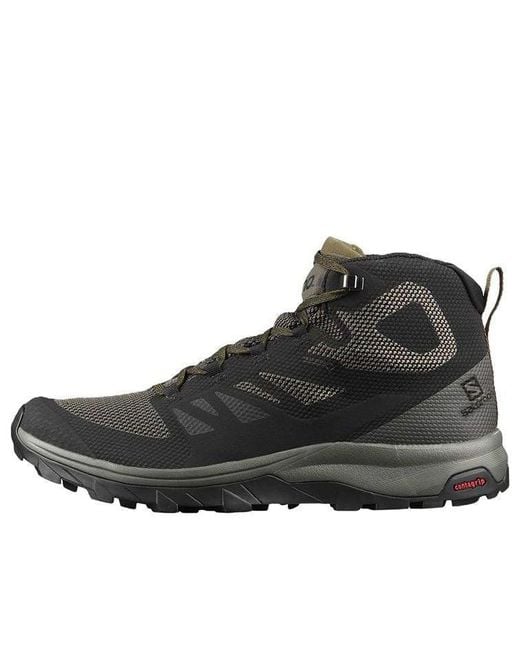 Salomon Black Outline Mid Gore-Tex for men