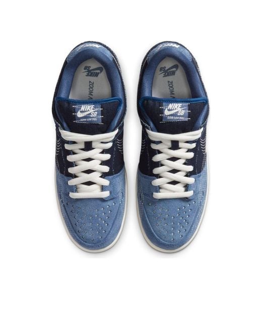 Nike Blue Dunk Low Pro Prm Sb 'Sashiko Pack' for men