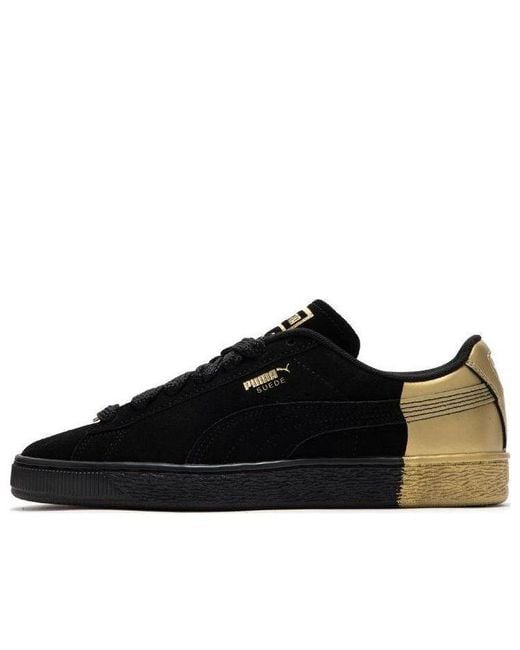 PUMA Black Suede Dance Crew Metallic' for men
