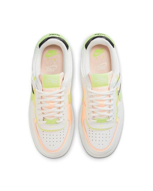 Nike White (Wmns) Air Force 1 Low Shadow Crimson Tint'