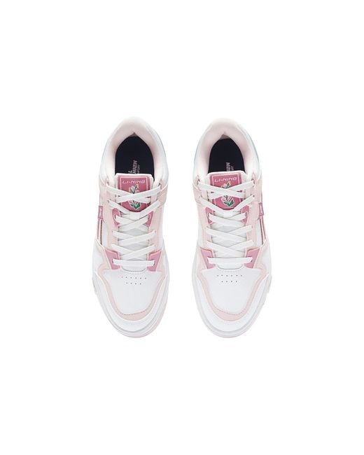 Li-ning White (Wmns) Ace V2 Low