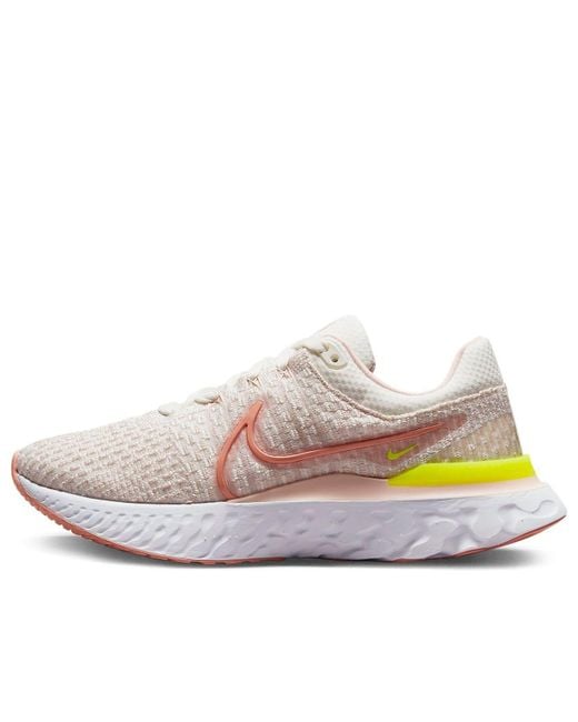 Nike Pink (Wmns) React Infinity Run Flyknit 3 'Sail Light Madder Root'