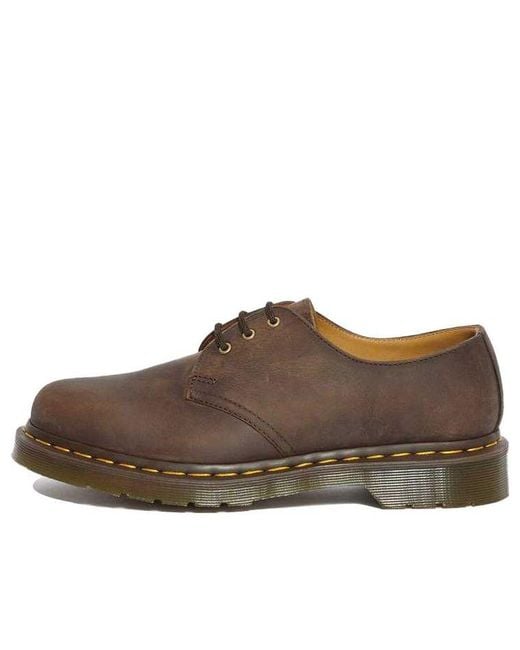 Dr. Martens Brown 1461 Crazy Horse for men