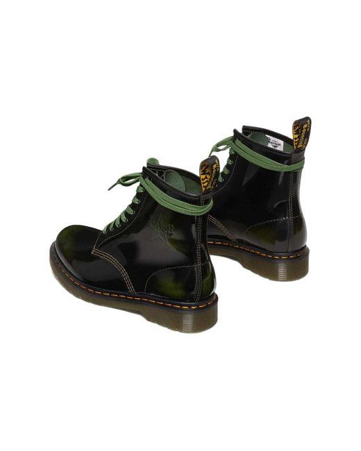 Dr. Martens Black 1460 8 Hole X The Clash for men