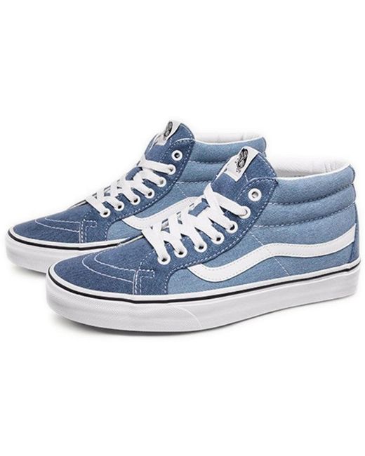 Vans Blue Sk8-Mid Reissue 'Denim 2-Tone' for men