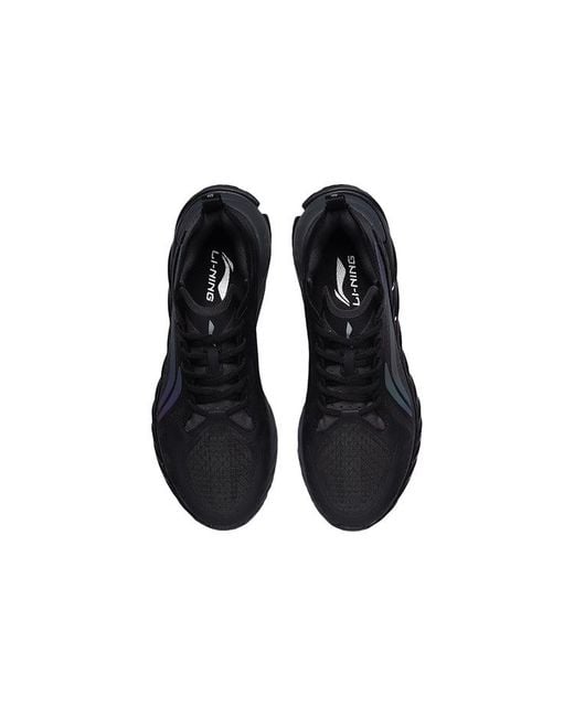 Li-ning Blue Running Shoes Reflective' for men