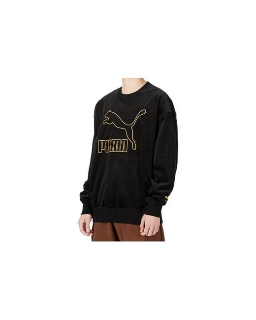 PUMA Black Core Crew Sweater for men