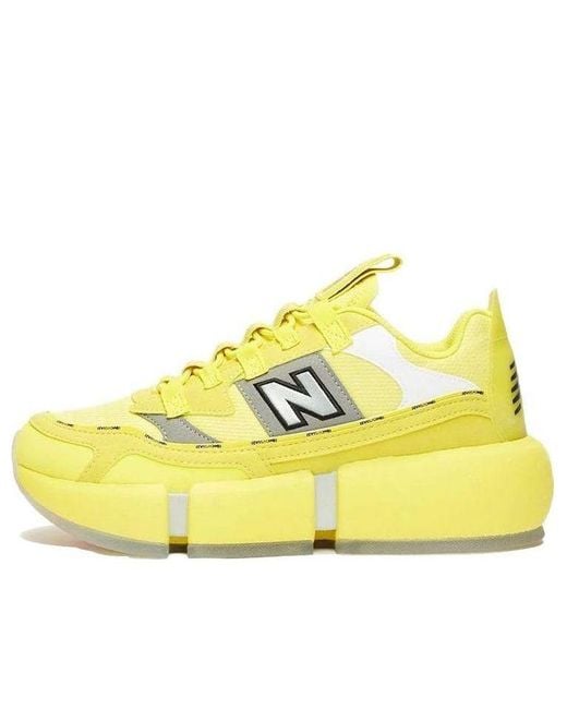 New Balance Yellow Jaden Smith X Vision Racer 'Sunflower' for men