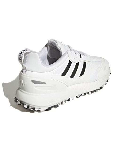 Adidas White Zx 2K Boost 2.0 Trail for men