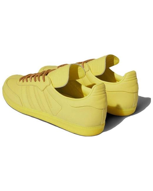 Adidas Yellow X Pharrell Humanrace Samba for men