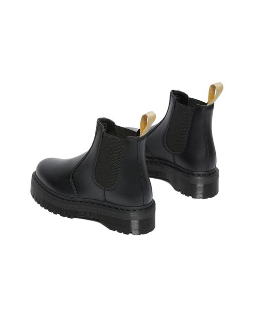 Dr. Martens Black Dr.Martens Vegan 2976 Quad Chelsea Boots