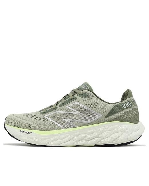 New Balance Green Fresh Foam X 880V14 'Olivine Metallic Limelight' for men