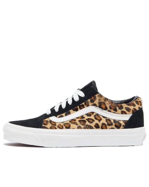 Vans Brown Old Skool Ua 36 Dx Anaheim Factory Leopard for men