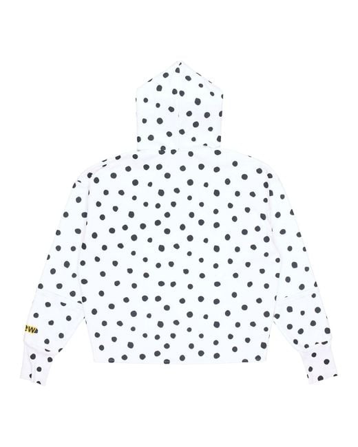 Drew House White Mascot Deconstructed Hoodie for men