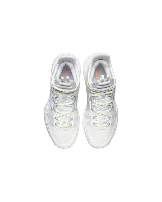 Li-ning White Combat Low Ivory for men