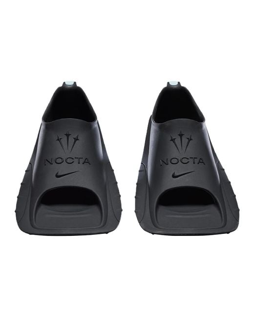 Nike Black X Nocta Drake Swim Fins for men