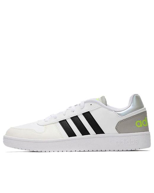 Adidas White Hoops 2.0 for men