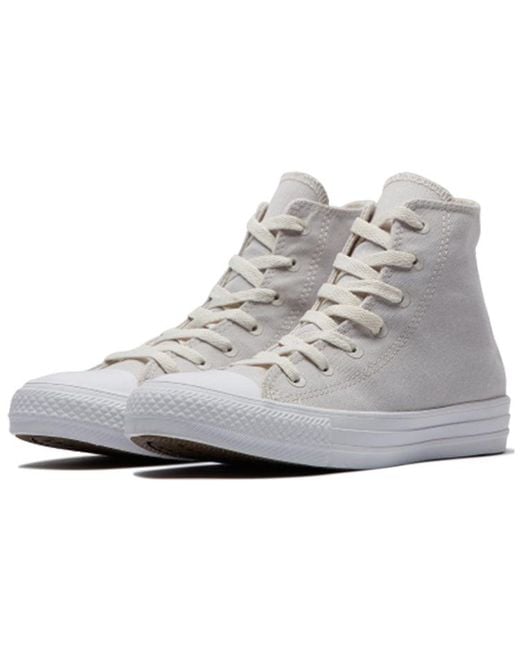 Converse Gray Chuck Taylor All Star Hi 'Pale Putty' for men