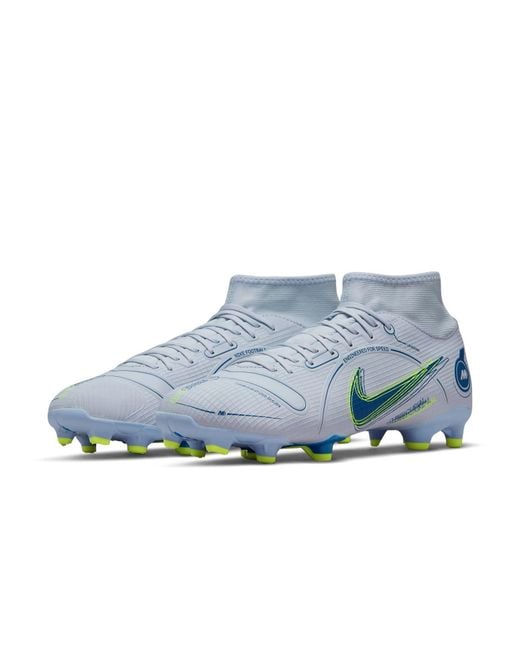 Nike Blue Mercurial Superfly 8 Academy Mg Light Marine' for men