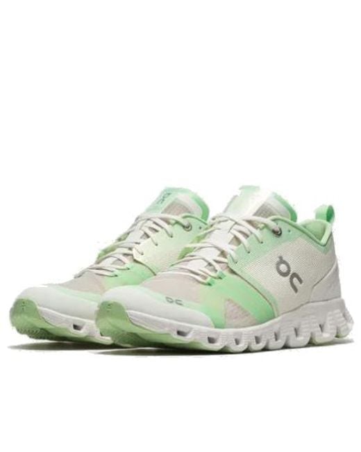On Shoes White (Wmns) Cloud X Shift Matcha'