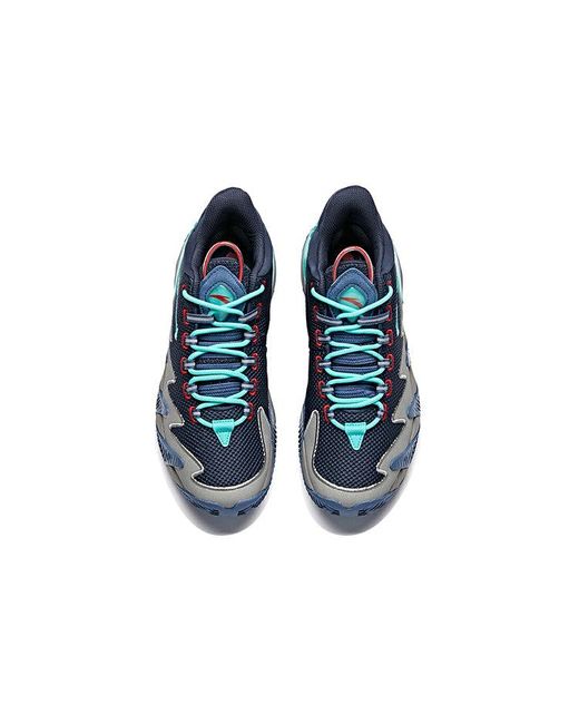 Anta Blue Basketball Shoes for men