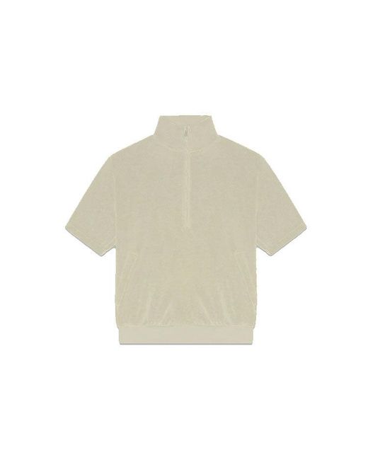 Fear Of God Natural (Wmns) Ss22 Velour Mockneck Pullover 'Sea Foam'
