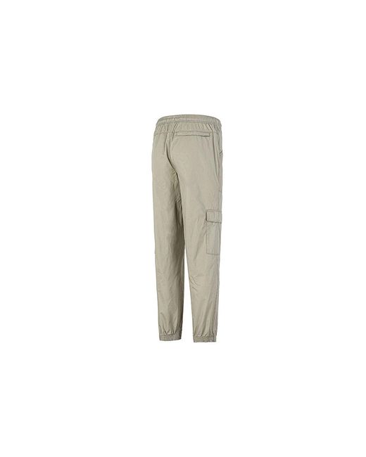 PUMA Natural Woven Cargo Bundle Feet Casual Long Pants Creamy for men