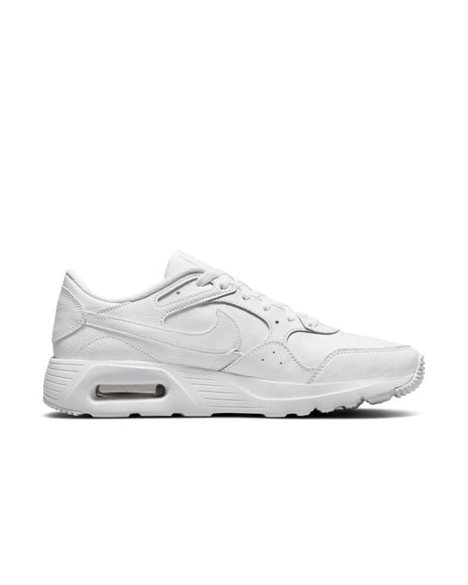 Nike White Air Max Leather Sc 'Triple' for men