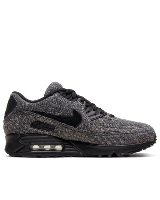 Nike Black Loopwheeler X Air Max 90 for men