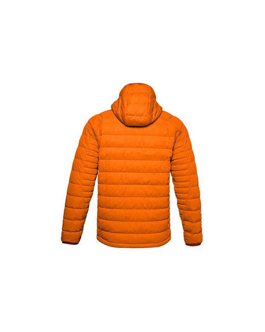 Under Armour Orange Packable Stretch Down Jacket for men