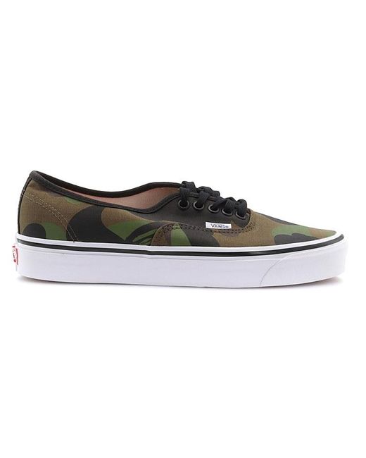 Vans Brown Bape X Authentic 44 Dx 'First Camo' for men