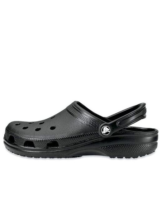 CROCSTM Black Classic Beach Sandals for men