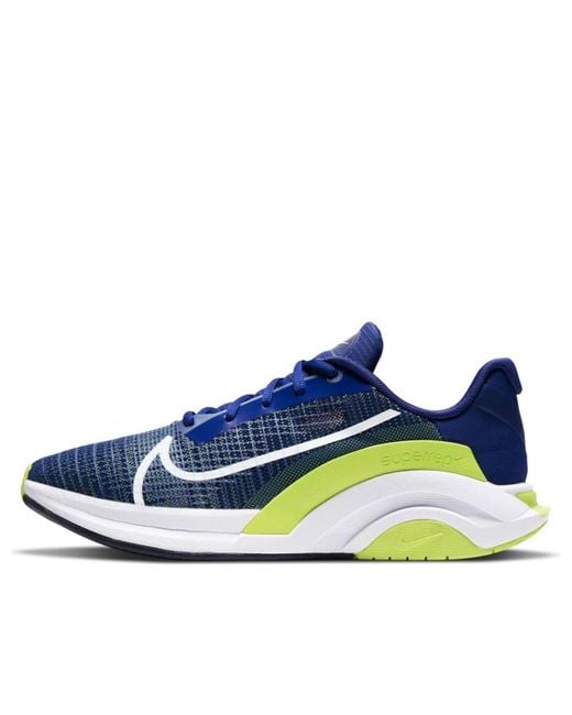 Nike Blue Zoomx Superrep Surge 'Royal Cyber' for men