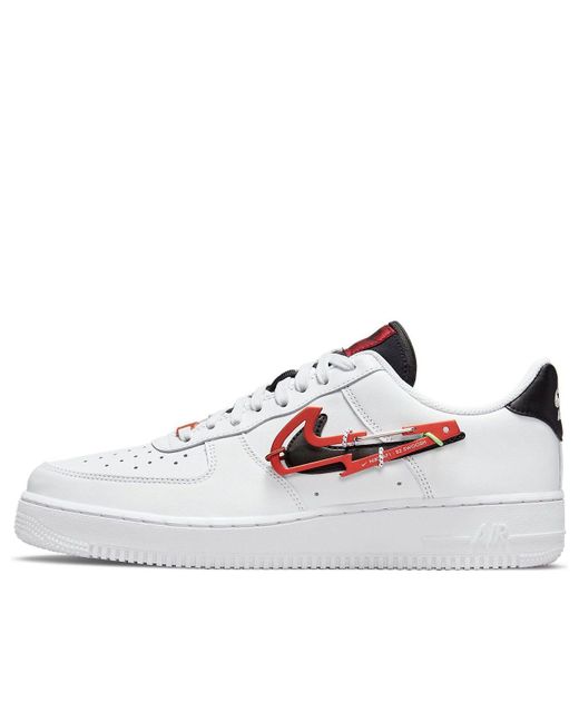 Nike White Air Force 1 '07 Premium 'Carabiner for men