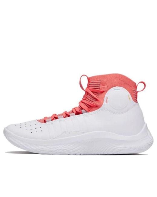Under Armour Brand Curry Flotro 'white Red' for Men | Lyst