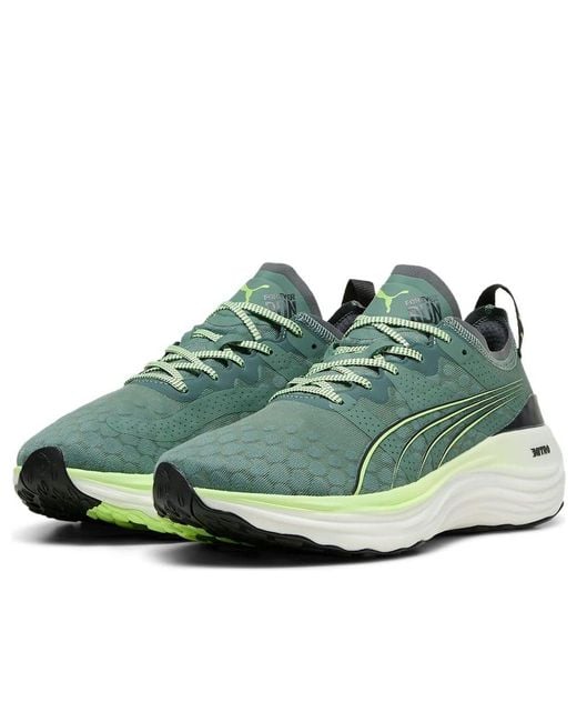 PUMA Blue Foreverrun Nitro 'Eucalyptus' for men