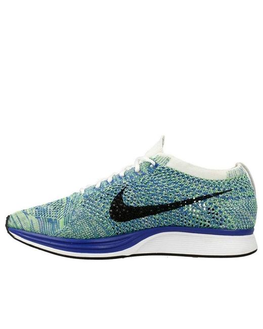 Nike Blue Flyknit Racer 'Tranquil' for men