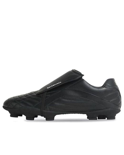 Balenciaga Black Soccer Sneakers for men