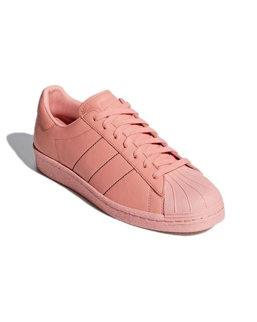 Adidas Pink Originals Superstar 80S for men